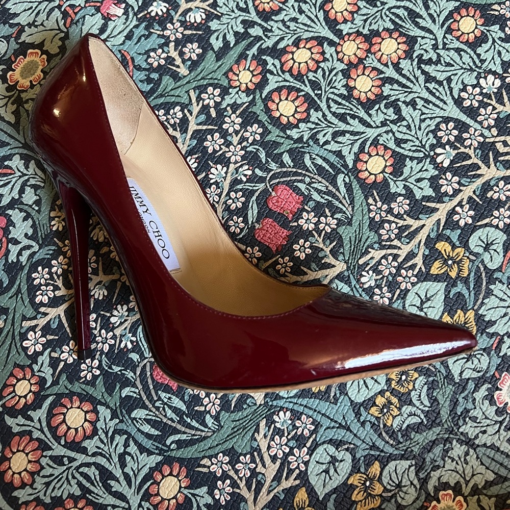 Lightly Worn Jimmy Choo Anouk Patent Stilettos